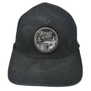 Richards & Southern Morgan Wallen Trucker Hat Black One Size Mesh Back Snapback